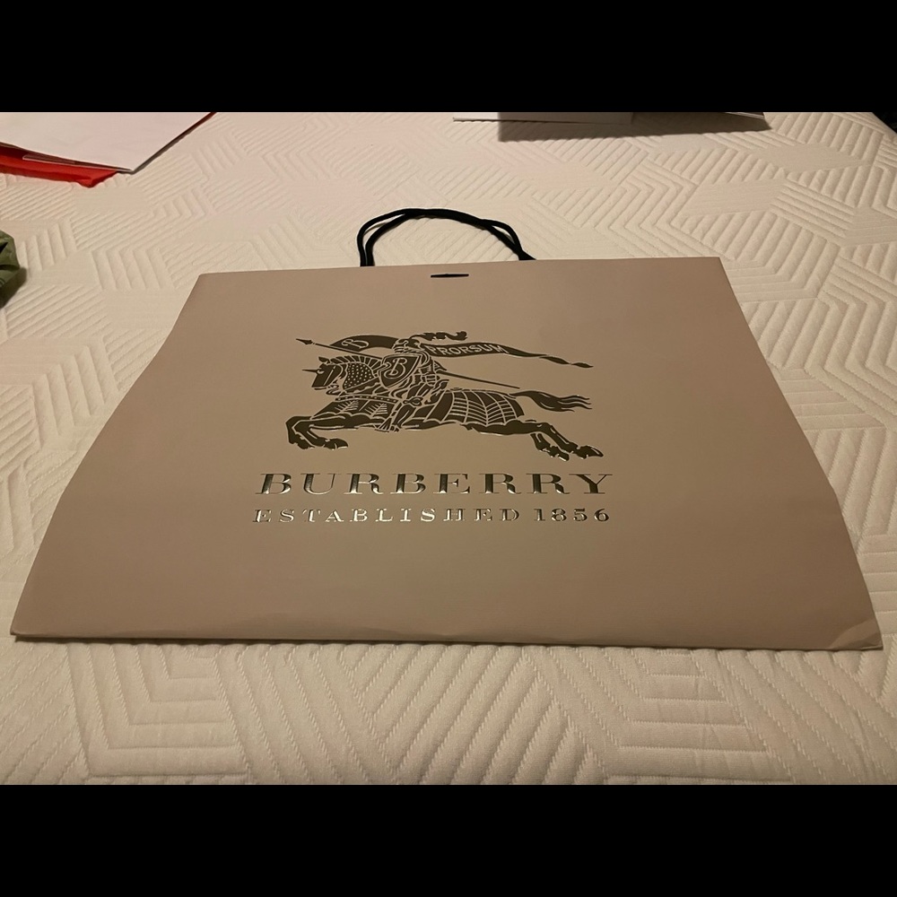 Burberry shopping bags (2)